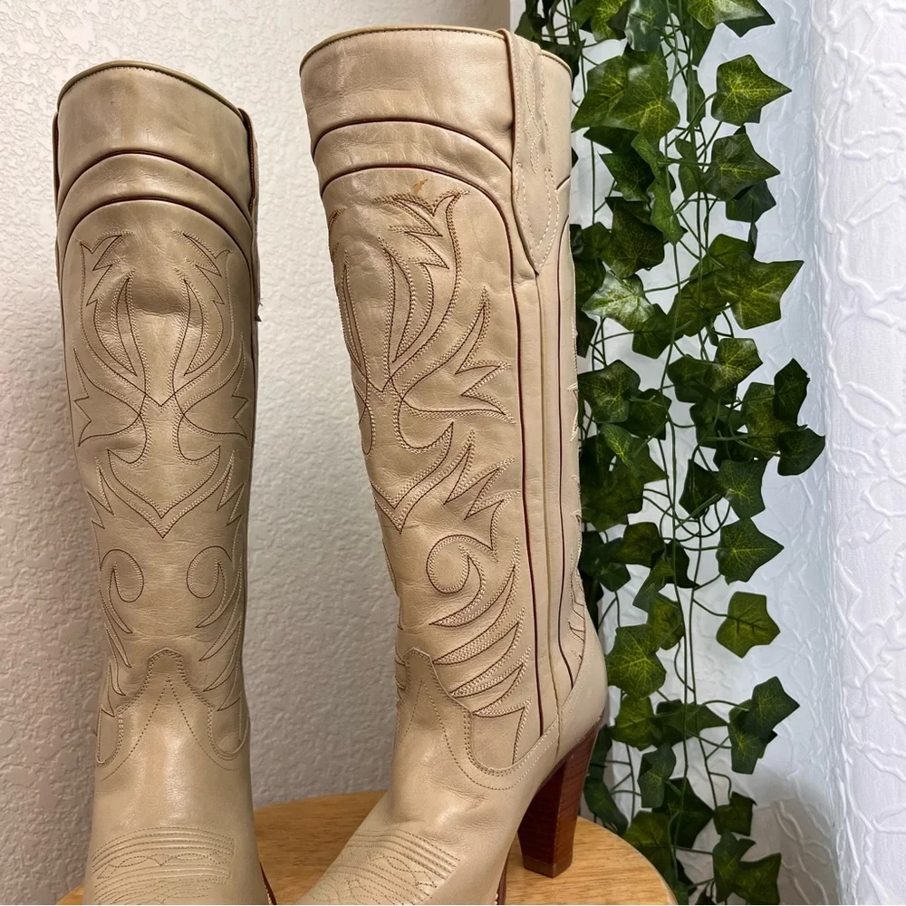 Dan Post Ladies Vintage Cowboy Boot Narrow - Picture 5 of 13